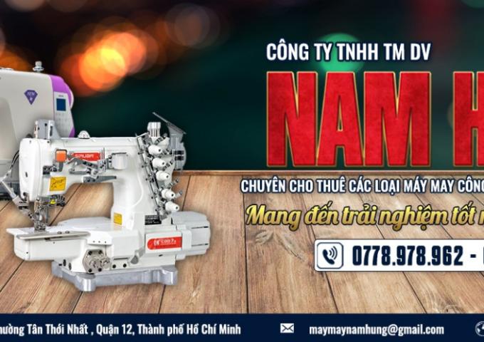 Địa chỉ chuyên cho thuê máy may công nghiệp giá tốt